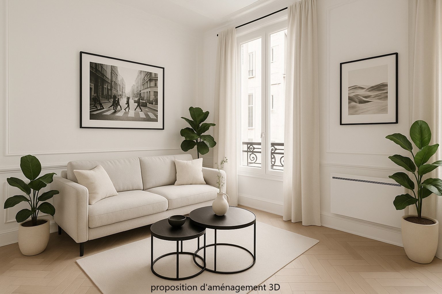 Appartement 2 pièces- Faubourg Saint-Honoré