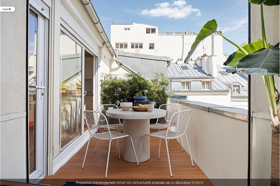 Appartement 3 pièces - 80 m² - Paris 2ème - Opéra