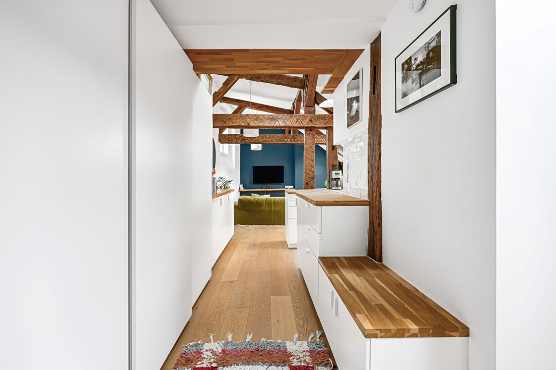 Dernier étage, lumineux - Appartement rénové par architecte - Au coeur du quartier Latin