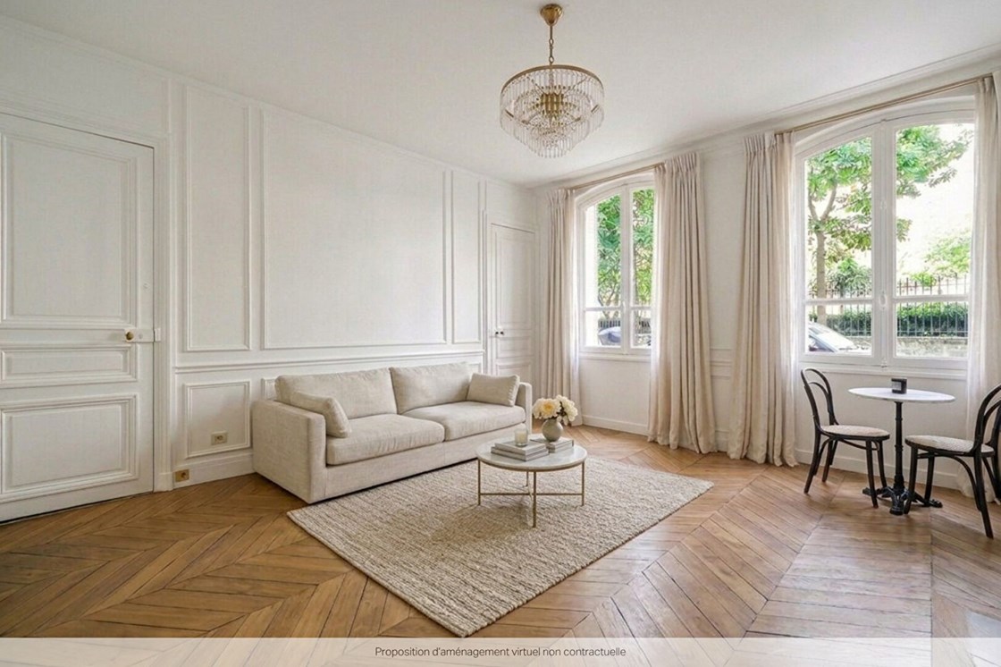 Studio 29.85 m² - Paris 17e