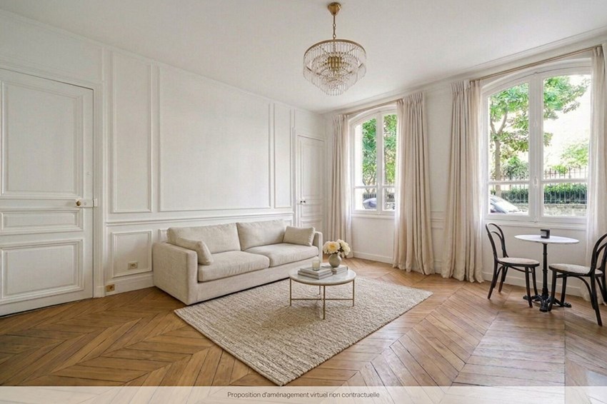 Studio 29.85 m² - Paris 17e