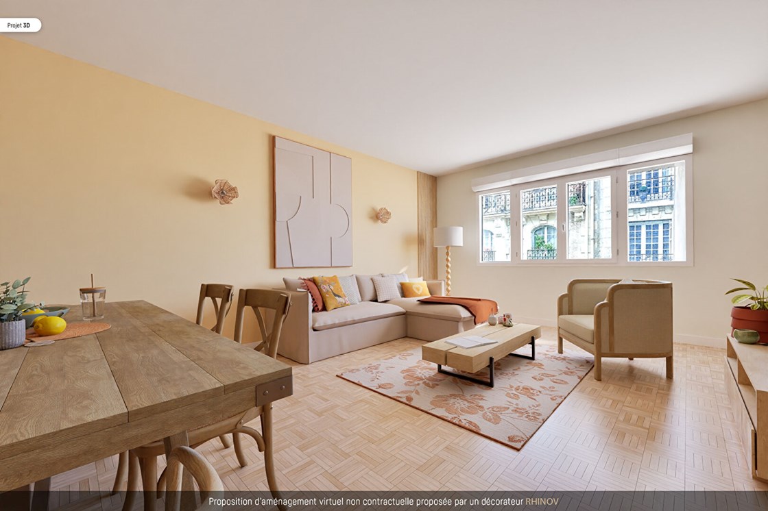 Appartement Paris 3 pièces