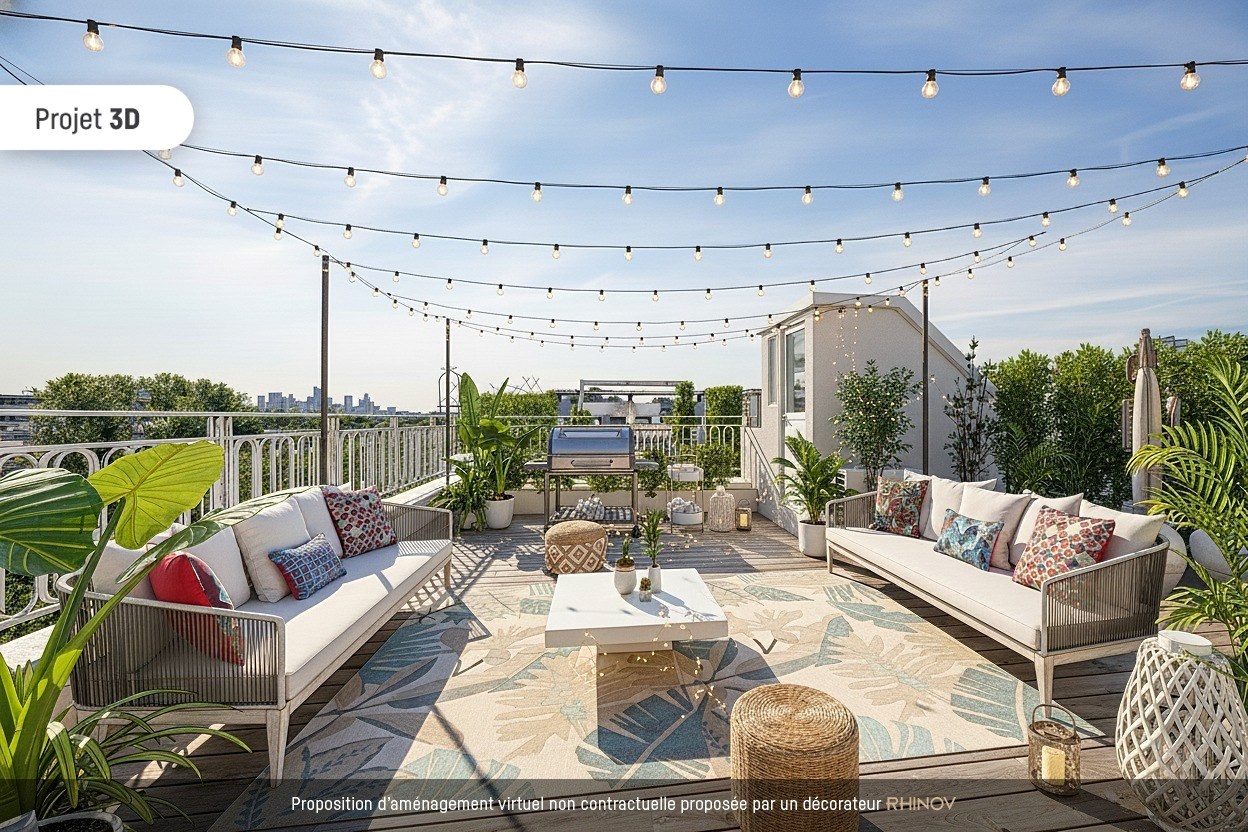 Appartement 2 pièces avec terrasse privative, Paris 16e