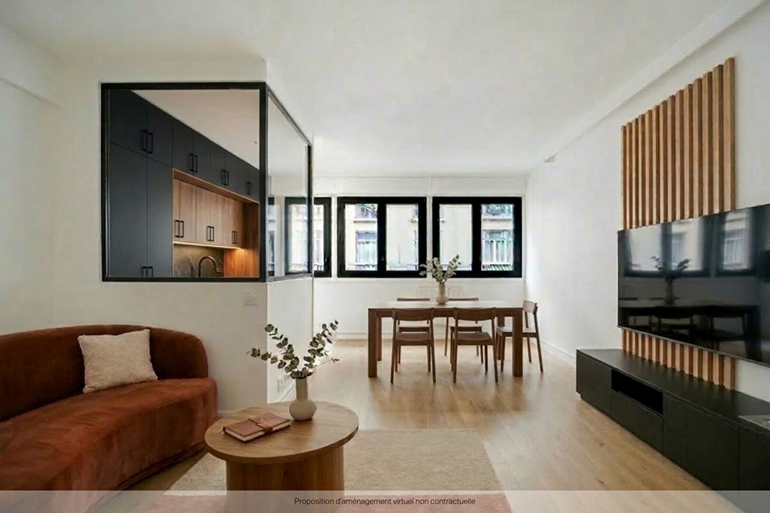 Appartement Paris  - 1 pièce 33.80 m²
