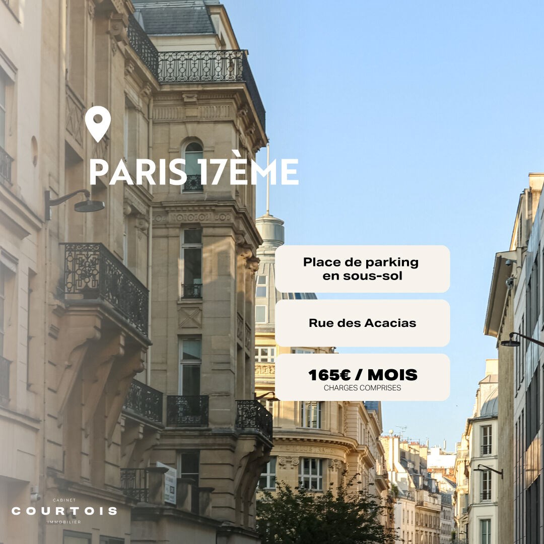 Emplacement parking PARIS 17ème