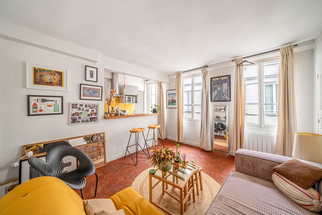 2 pièces - Montorgueil - Clés en mains