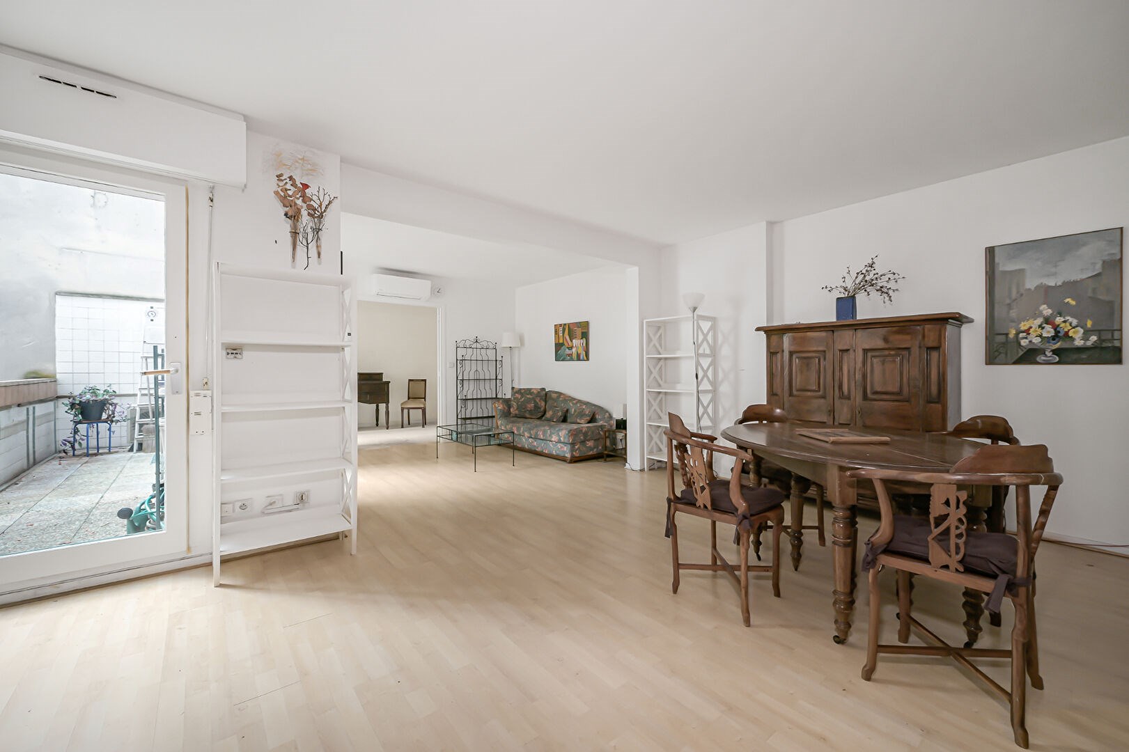 Square du Temple - 4 pièces - Terrasse