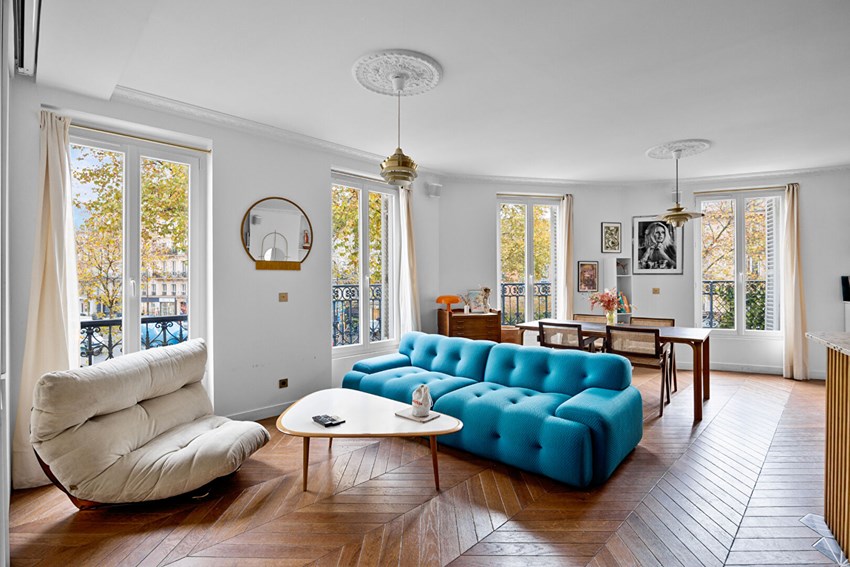 Appartement 2 pièces de 53m² - Paris 3