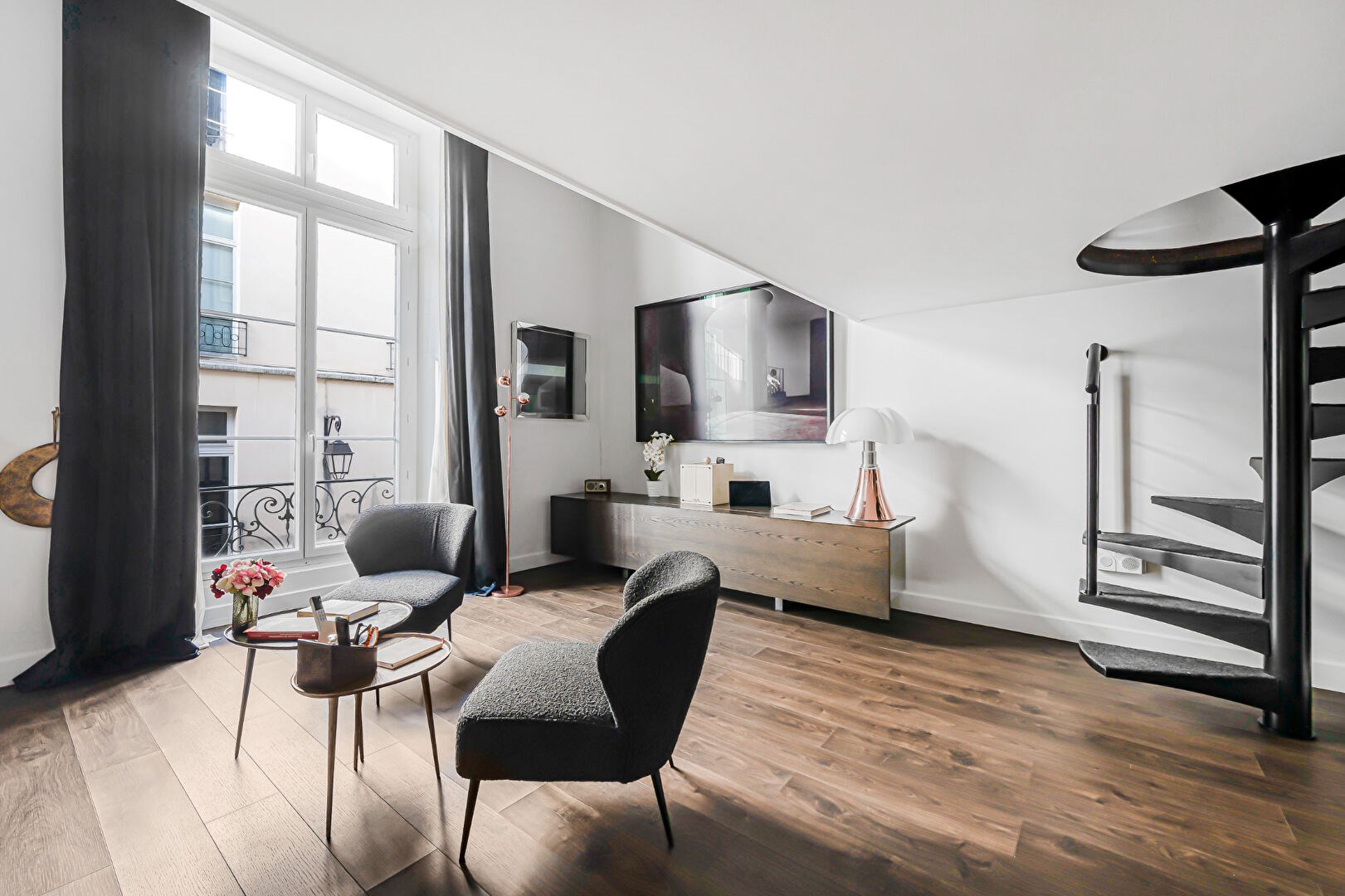 Rue Charlot -  Appartement au sein d'un Hôtel Particulier du XVIIIe siècle