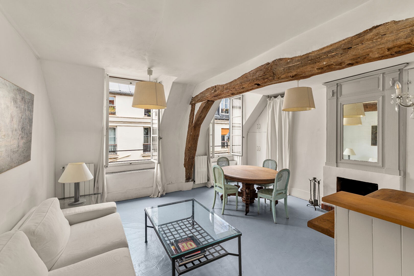 Entre la place des Vosges et la rue de Bretagne - Dernier étage - Appartement ensoleillé à l'esprit maison de campagne