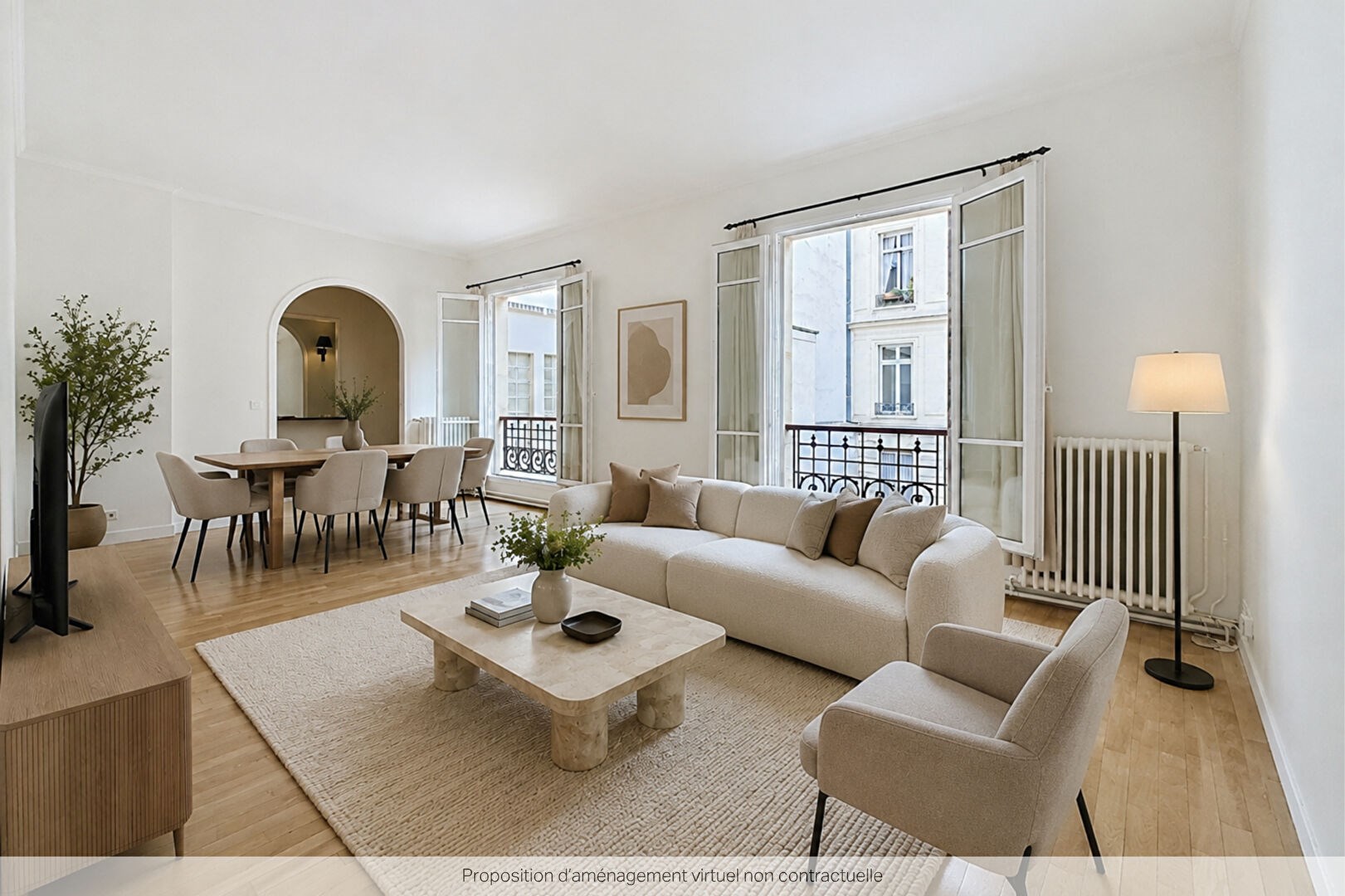 Triangle d'Or - Appartement à l'abri des regards