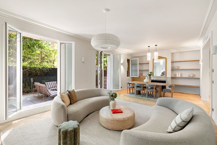 Paris 7eme - Appartement d'exception avec jardin privatif