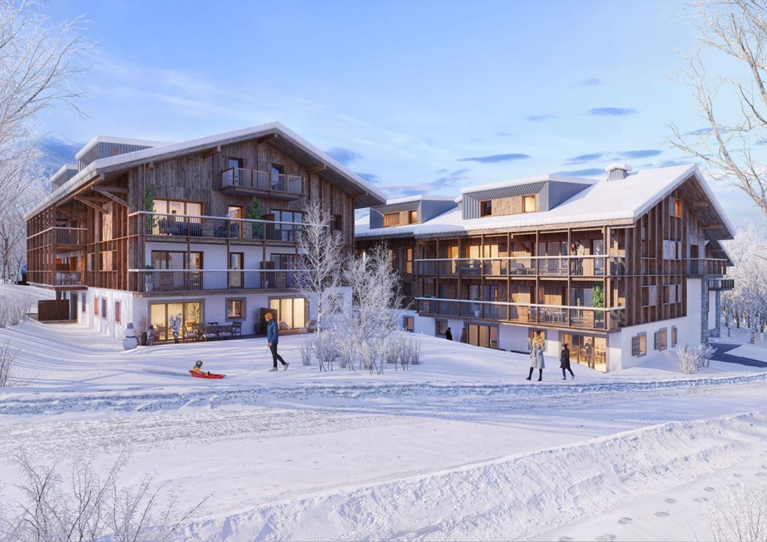 Programme neuf à proximité de Chamonix - Appartement T5 en duplex avec coin montagne
