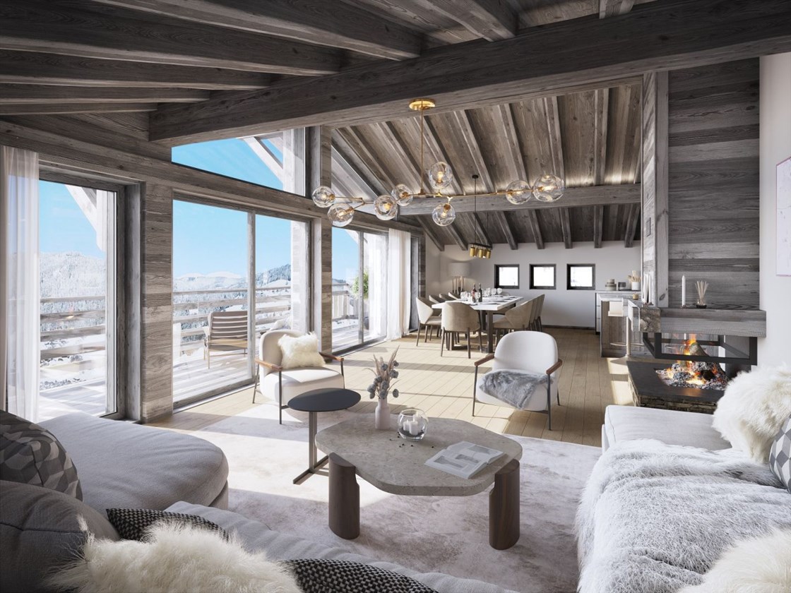 Spacieux appartement 3 chambres - Les Chalets D'Alexandrine