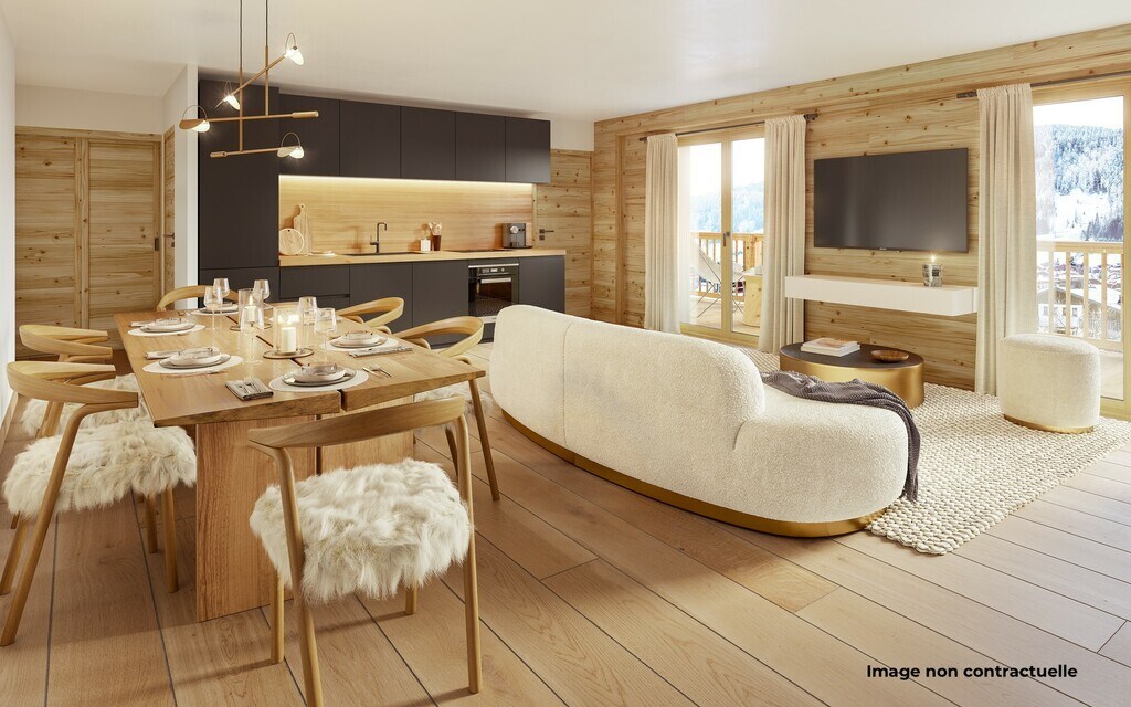 NOUVEL APPARTEMENT DUPLEX 3 CHAMBRES A MORZINE-PROCHE REMONTEE MECANIQUE