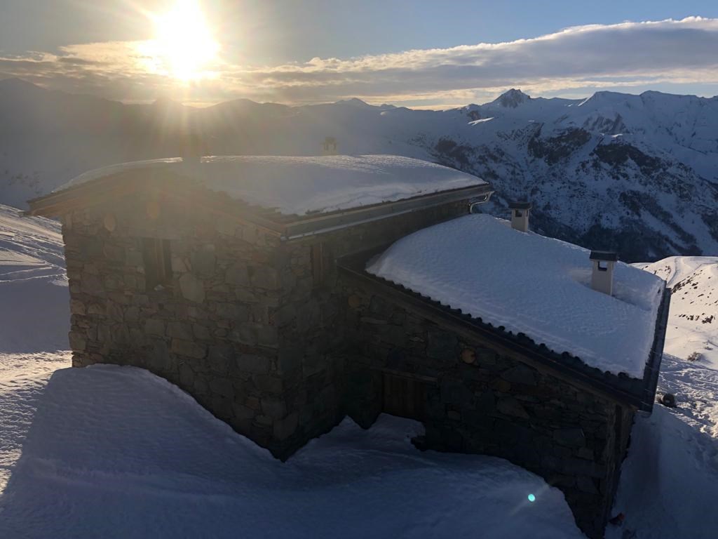 Véritable chalet de montagne sur pistes
