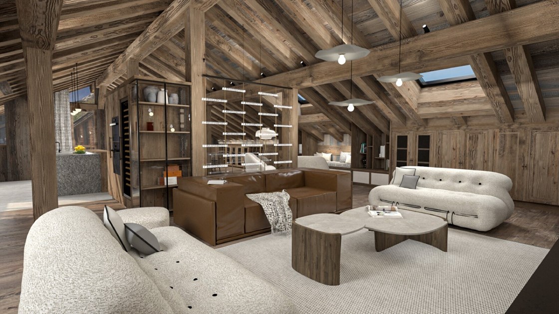 CHALET NEUF DE 6 PIECES – EMPLACEMENT IDÉAL – LES CHALETS DU RAFFORT