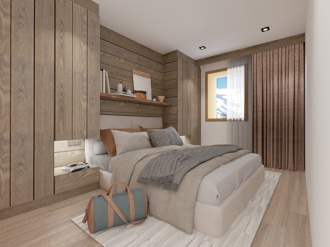Demi-chalet 3 chambres avec vue dégagée