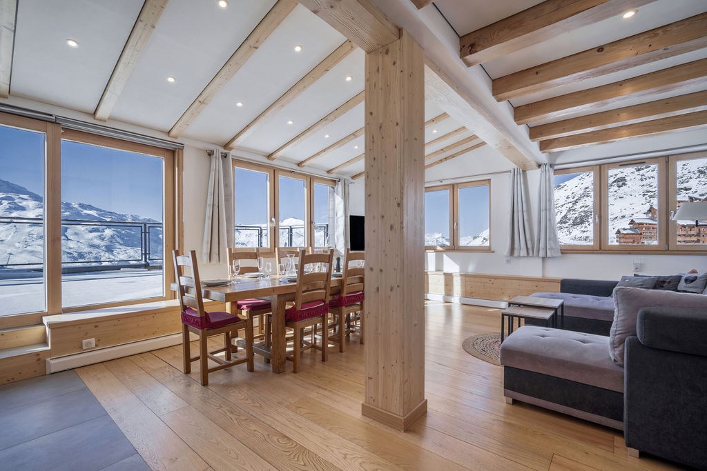 Unique à Val Thorens - Appartement 8 chambres avec terrasse panoramic