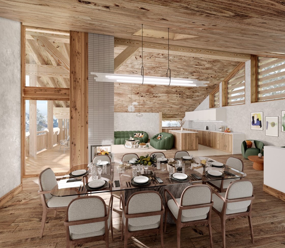 CHALET NEUF - 5 PIÈCES - PROCHE DES PISTES