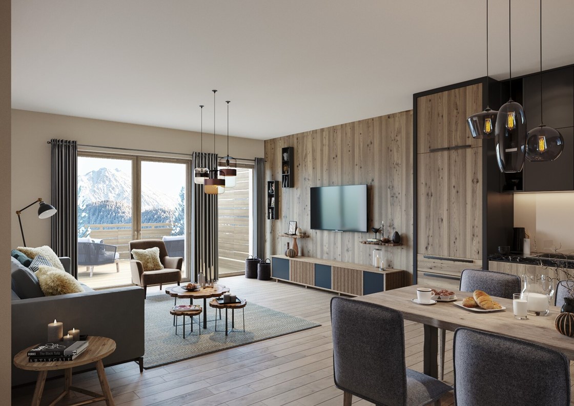 Chalet neuf à 100 mètres des pistes de Méribel - Mottaret